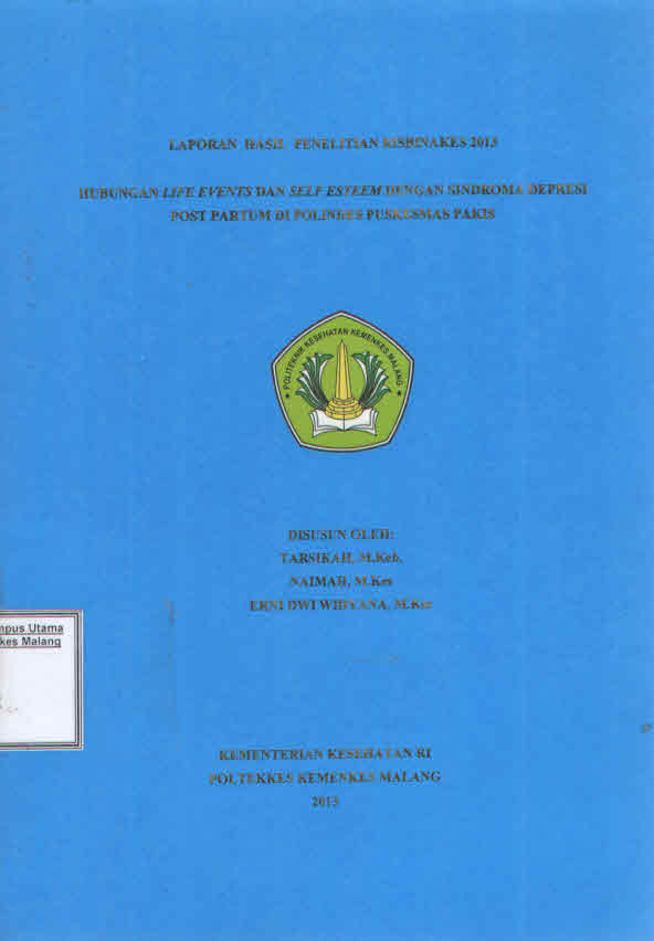 Cover HUBUNGAN PERAN KDS(KELOMPOK SEBAYA) DENGAN KEPATUHAN MINUM OBAT PADA ODHA