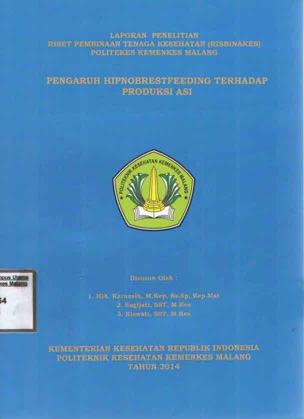 Cover PENGARUH HIPNOBRESTFEEDING TERHADAP PRODUKSI ASI