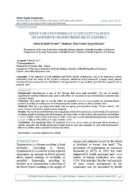 Cover PUBLIC HEALTH OF INDONESIA