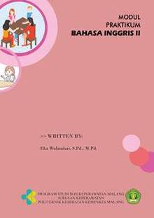 Cover Modul Bahasa Inggris II