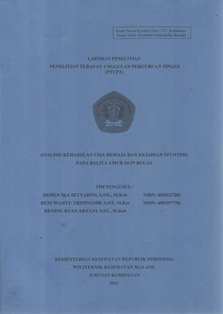 Cover ANALISIS KEHAMILAN USIA REMAJA DAN KEJADIAN STUNTING PADA BALITA UMUR 24-59 BULAN