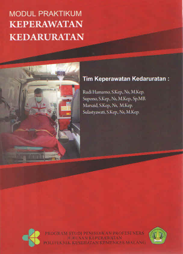 Cover Modul Praktikum Keperawatan Kedaruratan
