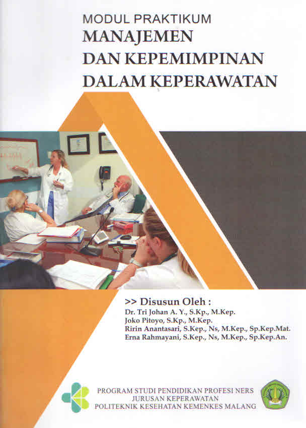 Cover Modul Praktikum Manajemen Dan Kepemimpinan Dalam Keperawatan