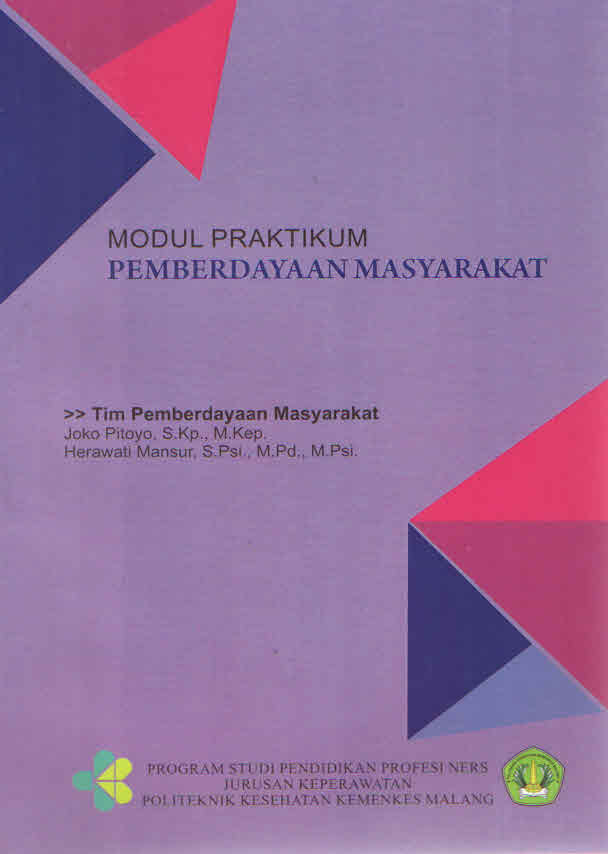 Cover Modul Praktikum Pemberdayaan Masyarakat