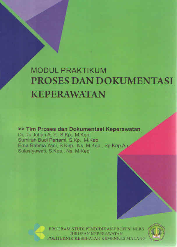 Cover Modul Praktikum Proses Dan Dokumentasi Keperawatan