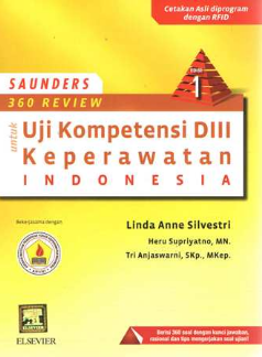 Cover Saunders 360 REVIEW untuk Uji Kompetensi DIII Keperawatan Indonesia  Edisi 1