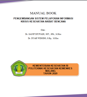 Cover PENGEMBANGAN SISTEM PELAPORAN INFORMASI KRISIS KESEHATAN AKIBAT BENCANA
