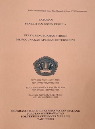 Cover Upaya Pencegahan Stroke Menggunakan Aplikasi Deteksi Dini