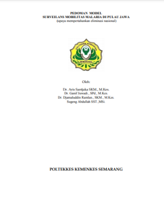 Cover PEDOMAN MODEL SURVEILANS MOBILITAS MALARIA DI PULAU JAWA