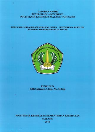 Cover Beban Keluarga Dalam Merawat Klien Skizofrenia Di RSJ DR. Radjiman Wediodiningrat Lawang
