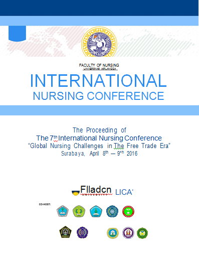 Cover The Proceeding of 7th International Nursing Conference: Global Nursing  Challenges in The Free Trade Era