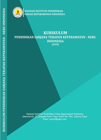 Cover Kurikulum Pendidikan Sarjana Terapan Keperawatan – Ners Indonesia Tahun 2020