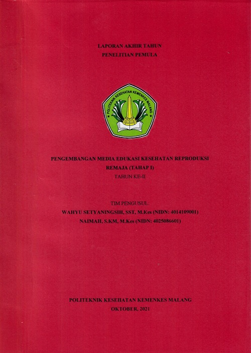 Cover PENGEMBANGAN MEDIA EDUKASI KESEHATAN REPRODUKSI REMAJA (TAHAP I)