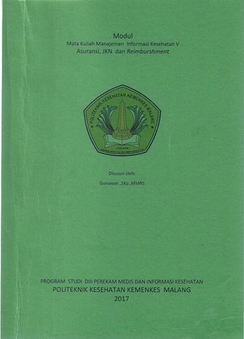 Cover MODUL Mata Kuliah Manajemen Informasi Kesehatan V