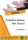 Cover Modul Pendidikan Budaya Anti Korupsi