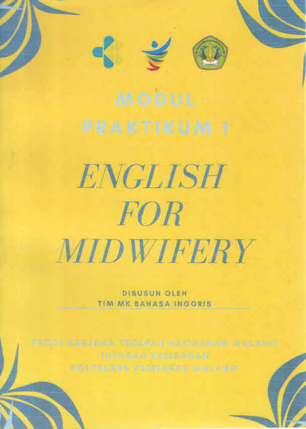 Cover Modul Praktikum 1 English For Midwifery