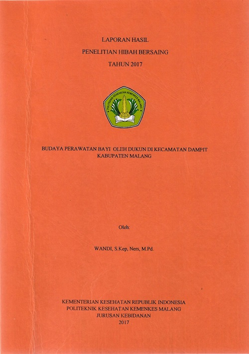 Cover BUDAYA PERAWATAN BAYI OLEH DUKUN DI KECAMATAN DAMPIT KABUPATEN MALANG