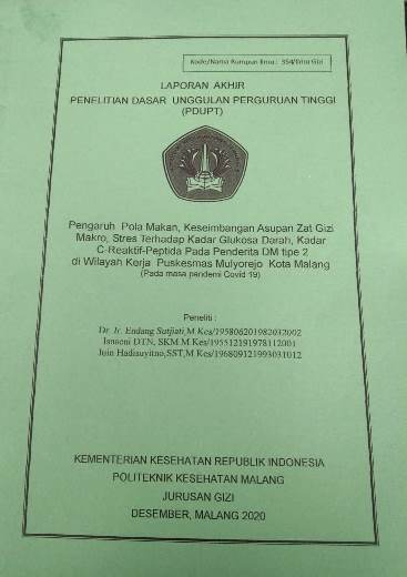 Cover LAPORAN AKHIR PENELITIAN DASAR UNGGULAN PT
