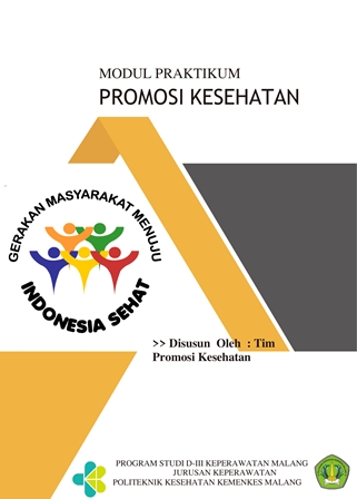 Cover Modul Praktikum Promosi Kesehatan