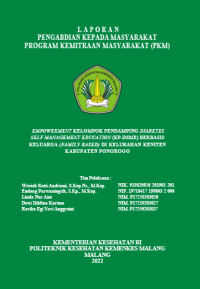 Cover EMPOWERMENT KELOMPOK PENDAMPING DIABETES SELF MANAGEMENT EDUCATION (KP-DSME) BERBASIS KELUARGA (FAMILY BASED) DI KELURAHAN KENITEN KABUPATEN PONOROGO