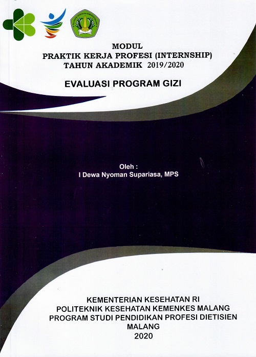 Cover Modul Praktik Kerja Profesi (Internship) Tahun Akademik 2019/2020