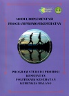 Cover MODUL IMPLEMENTASI PROGRAM PROMOSI KESEHATAN