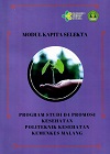 Cover MODUL KAPITA SELEKTA