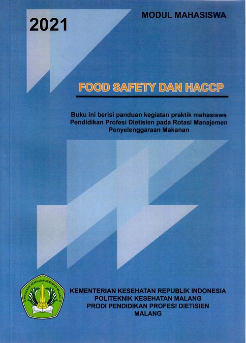 Cover Modul Mahasiswa Food Safety Dan HACCP