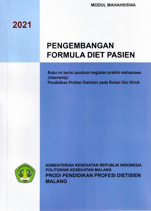 Cover Modul Mahasiswa  Pengembangan Formula Diet Pasien