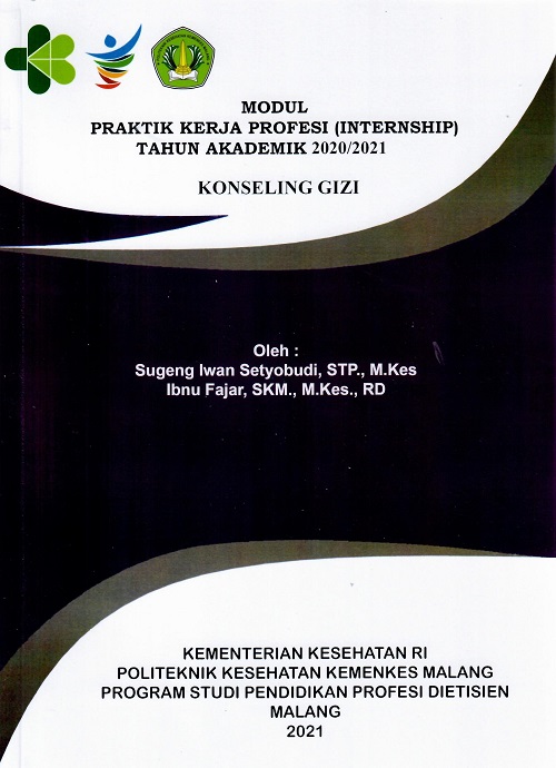 Cover Modul Praktik Kerja Profesi (Internship) Tahun Akademik 2020/2021