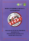 Cover MODUL PENDIDIKAN BUDAYA ANTI KORUPSI