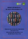 Cover MODUL PENELITIAN KUALITATIF KESEHATAN