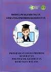 Cover MODUL PENGEMBANGAN STRATEGI PROMOSI KESEHATAN
