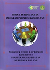 Cover MODUL PERENCANAAN PROGRAM PROMOSI KESEHATAN