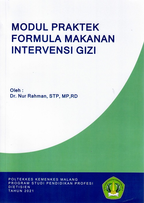 Cover Modul Praktek Formula Makanan Intervensi Gizi