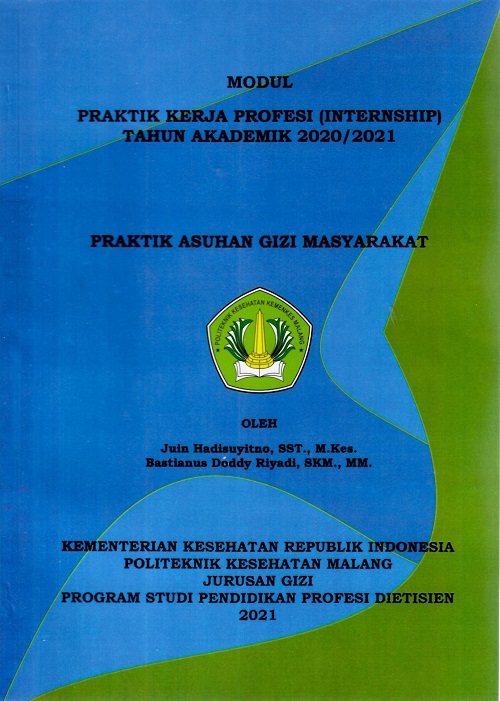 Cover Modul Praktik Kerja Profesi (Internship) Tahun Akademik 2020/2021