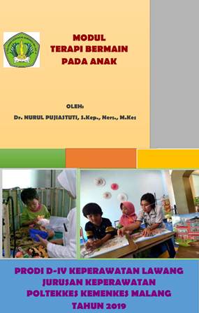 Cover MODUL TERAPI BERMAIN PADA ANAK