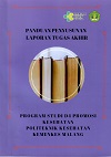 Cover PANDUAN PENYUSUNAN LAPORAN TUGAS AKHIR