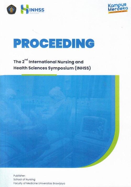 Cover PROCEEDINGS : THE 2TH INTERNATIONAL NURSING AND HEALTH SCIENCES SYMPOSIUM (INHSS)